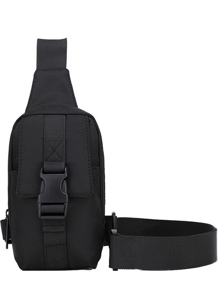 Erkek Göğüs Çantası Crossbody Çanta Mini Omuz Öğrenci Sporları (Yurt Dışından)