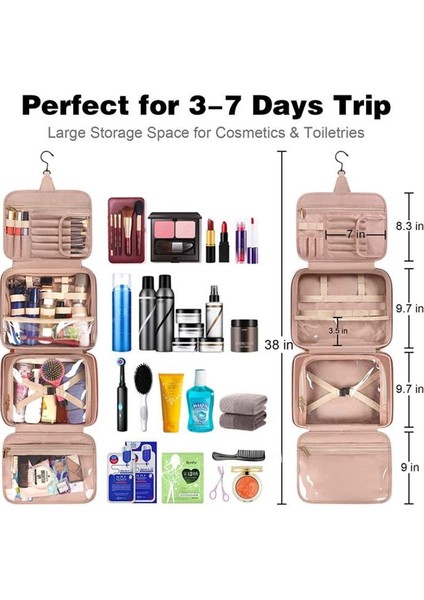 Büyük Kapasiteli Makyaj Çantası (Yurt Dışından) fiyatları