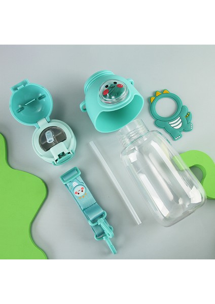 Cartoon Cute Pet Çocuk Pipetli Bardak (Yurt Dışından)