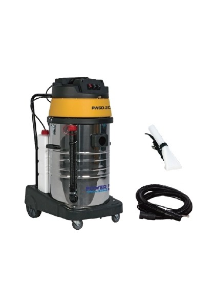 Powerwash PW60-2CS 2800W Şampuanlı Halı ve Koltuk Yıkama Makinası