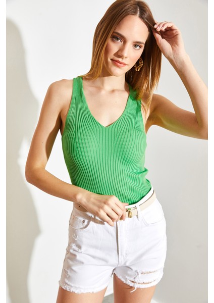 Fitilli Crop Bluz fırsatları