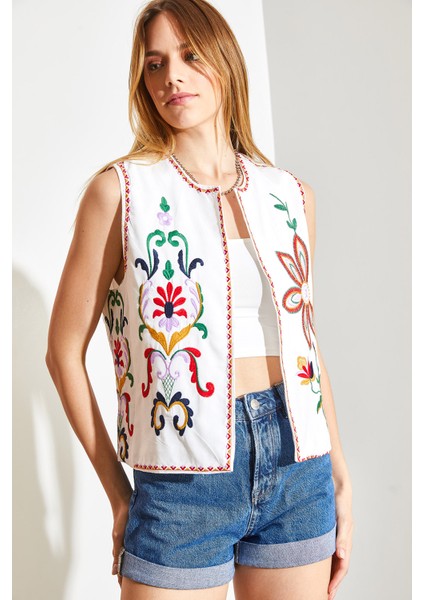 Nakis Islemeli Astarli Yelek fiyatları