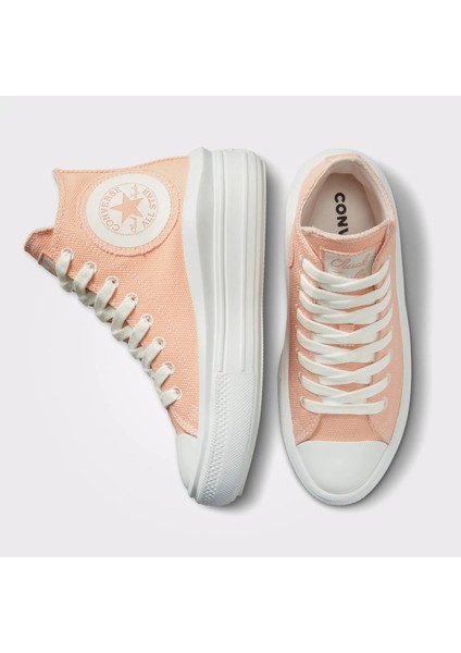Chuck Taylor All Star Move Kadın Pembe Sneakers modelleri