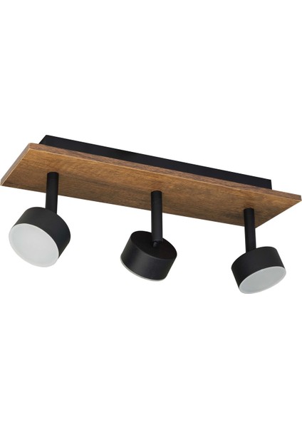 voxlamp lighting solutions LED Avize Sarkıt Wood Ahşaplı 30x10 CM