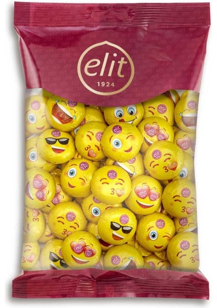 Mini Elitoloji Emoji Çikolata 500g Glutensiz