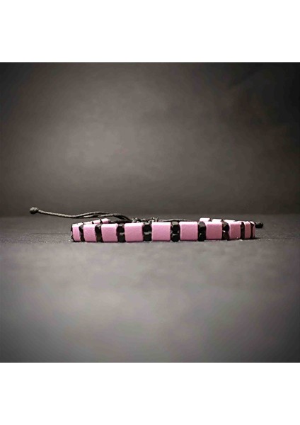 Hematit Makrome Örgü Doğal Taş Bileklik -7 fiyatları