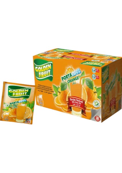 Golden Fruıt Portakal Aromalı Içecek Tozu 40 Adet x 9gr Bardak Hediyeli