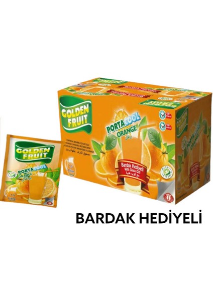 Golden Fruıt Portakal Aromalı Içecek Tozu 40 Adet x 9gr Bardak Hediyeli