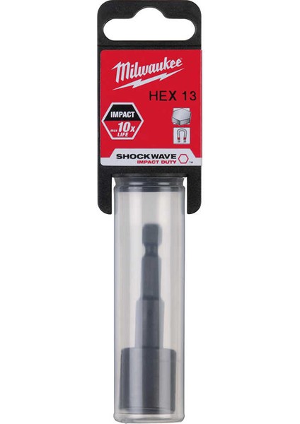 Bits Uç Hex Lokma 13 (1/4'') 65 mm Mılwauukee