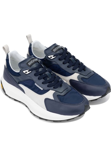 Dıno Bıgıonı Erkek Tekstil Deri Mavi Sneakers & Spor Ayakkabı 1026 5010 Erk Ayk Y24 Blue