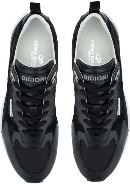 Dıno Bıgıonı Erkek Tekstil Deri Siyah Sneakers & Spor Ayakkabı 1026 5010 Erk Ayk Y24 Black fırsatları