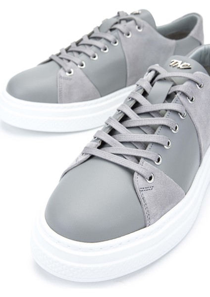 Erkek Hakiki Deri Sneakers & Spor Ayakkabı 352 20352 Erk Ayk Y24 Grı Anl/tas Suet modelleri