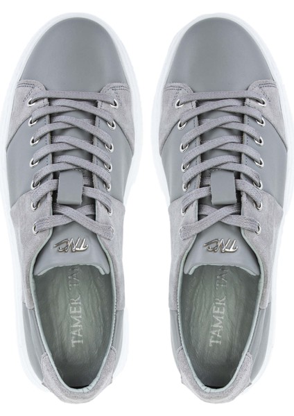 Erkek Hakiki Deri Sneakers & Spor Ayakkabı 352 20352 Erk Ayk Y24 Grı Anl/tas Suet fırsatları