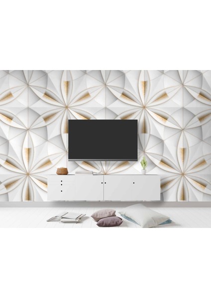 3 Boyutlu Kar Tanesi Desenli Duvar Kağıdı Baskı modelleri