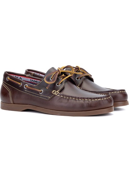 Erkek Hakiki Deri Kahverengi/taba Casual Ayakkabı 496 B3620 Erk Ayk Y24 Brown/sole indirimleri