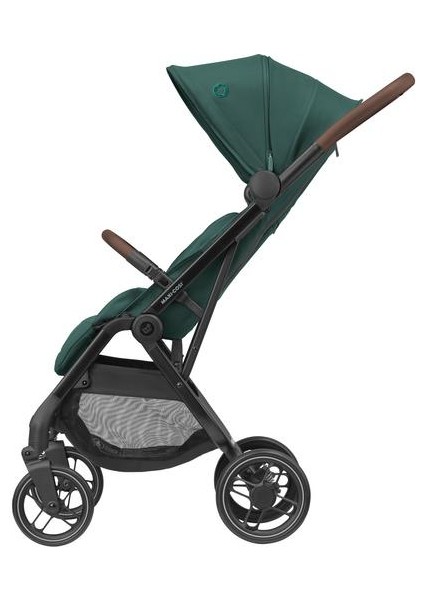 Soho-Cabriofix I-Size Ana Kucaklı Ultra Kompakt Seyahat Sistem Bebek Arabası Green-Graphite
