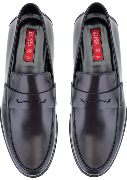 Rossı Erkek Hakiki Deri Bordo Loafer Ayakkabı 668 6834 Erk Ayk Y24 Bordo fırsatları