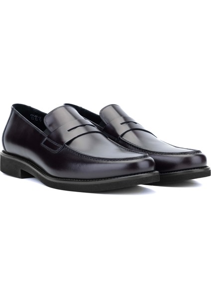 Rossı Erkek Hakiki Deri Bordo Loafer Ayakkabı 668 6834 Erk Ayk Y24 Bordo indirimleri