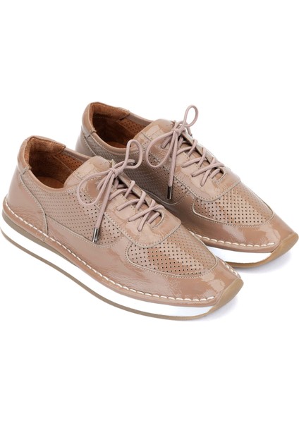 Kadın Deri Hasır Vizon Rugan Sneakers & Spor Ayakkabı 775 25503 Bn Ayk Y24 Vızon Krsk Rgn fiyatları