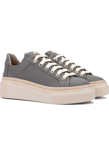 Kadın Hakiki Deri Koyu Gri Sneakers & Spor Ayakkabı 937 5022-09 Bn Ayk Y23 K.grı Fltr