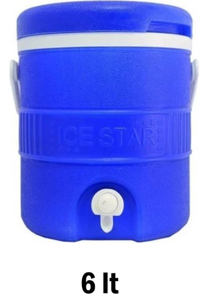 Toros HP-905 Ice Star Mavi Musluklu 6 Lt Termos