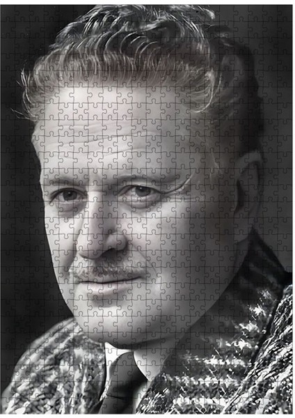 Ahşap Mdf Puzzle Yapboz Nazım Hikmet 500 Parça 50*70 cm