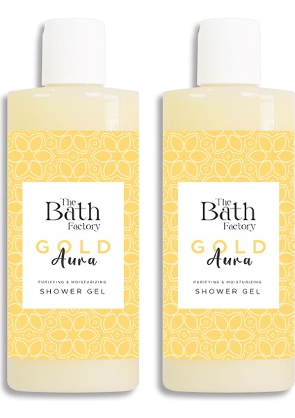 The Bath Factory Gold Aura Duş Jeli( 2 x 400 ml )