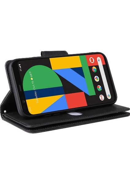 El Kayışı Kart Tutucu Fermuar Cüzdan Kapağı ile Google Piksel 4xl Için Kılıf (Yurt Dışından)