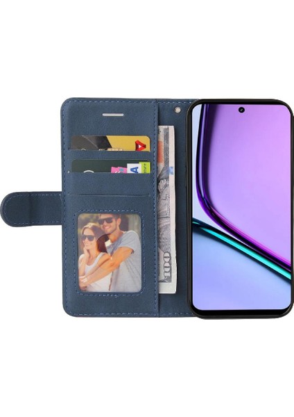 Realme C67 4g Kickstand Koruyucu Pu Deri Flip Folio Için Flip Case (Yurt Dışından) fırsatları