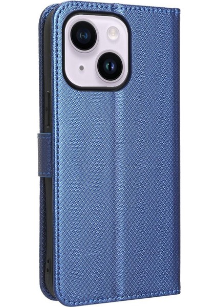 IPhone 15 Için Kılıf Artı Kart Tutucu Kapak Manyetik Cüzdan Kickstand (Yurt Dışından)