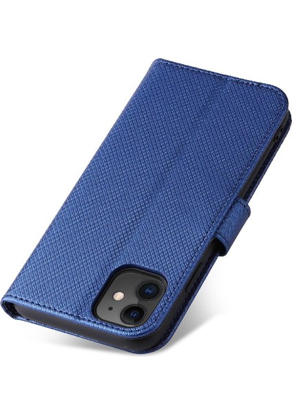 IPhone 12 Için Kılıf Mini Kapak Kart Tutucu Kickstand Manyetik Cüzdan (Yurt Dışından)