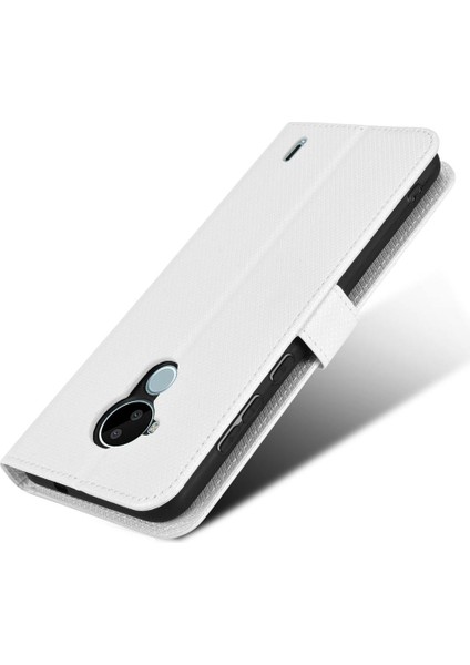 Nokia C30 Manyetik Cüzdan Kapak Kart Tutucu Kickstand Için Kılıf (Yurt Dışından)