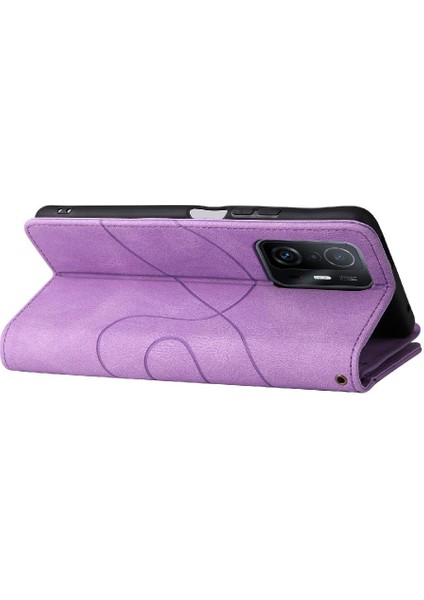Xiaomi 11T/11T Pro Dokuz Kart Yuvaları Fermuar Cüzdan Tarzı Kickstand (Yurt Dışından)