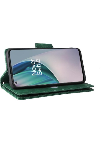 Oneplus Nord N10 5g Kart Tutucu Fermuar Cüzdan Kapak Manyetik (Yurt Dışından)