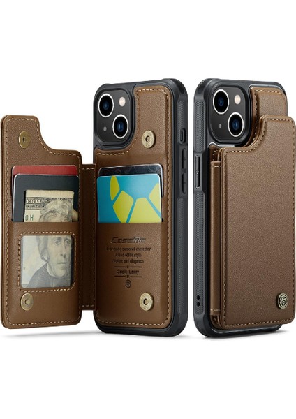 IPhone 14 Için Caseme Cüzdan Durumda Pu Deri Kickstand Ince Darbeye (Yurt Dışından) fırsatları