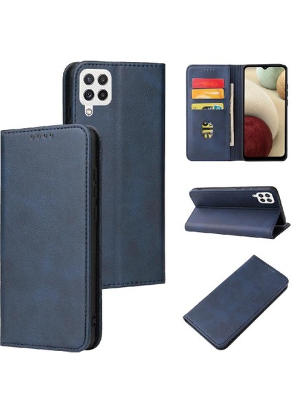 Kart Tutucu Kickstand ile Samsung Galaxy A22 4g Kart Ekleme Için Kılıf (Yurt Dışından)