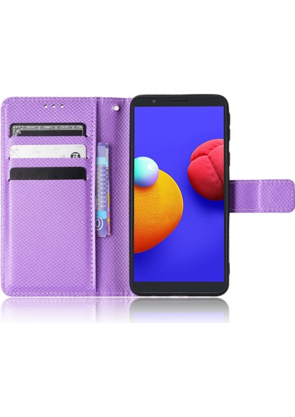 Samsung Galaxy A01 Çekirdek Kickstand Kapak Kart Tutucu Manyetik (Yurt Dışından) fırsatları