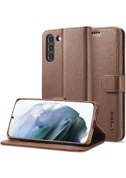 Samsung Galaxy S21 Fe Buzağı Doku Yatay Çevir Deri Kılıf (Yurt Dışından) fırsatları