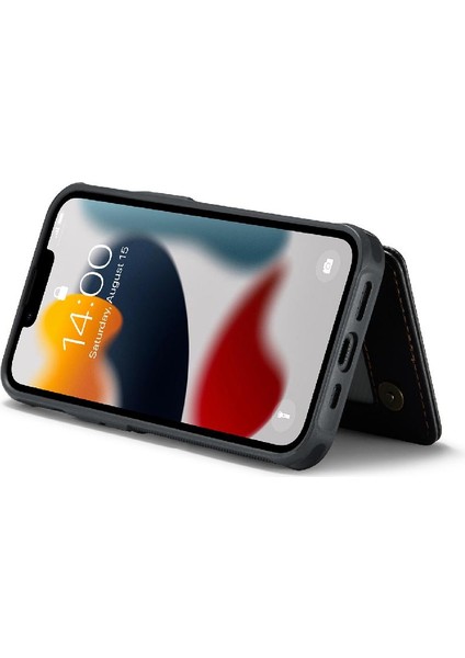 IPhone 13 Kart Tutucu Pu Deri Ince Darbeye Dayanıklı (Yurt Dışından) modelleri