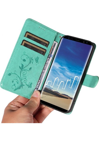 El Kayışı Kabartmalı Kelebek Cüzdan ile Samsung Galaxy Not 8 Için Kılıf (Yurt Dışından) indirimleri
