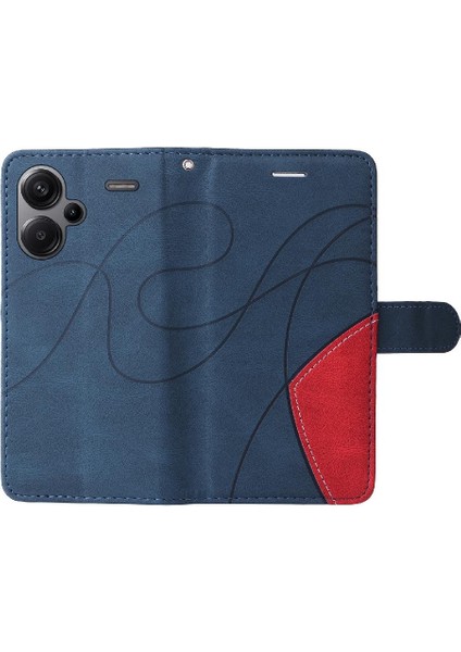 Xiaomi Redmi Not Için Kılıf 13 Pro Artı Kart Yuvası Standı ile Pu Deri (Yurt Dışından)