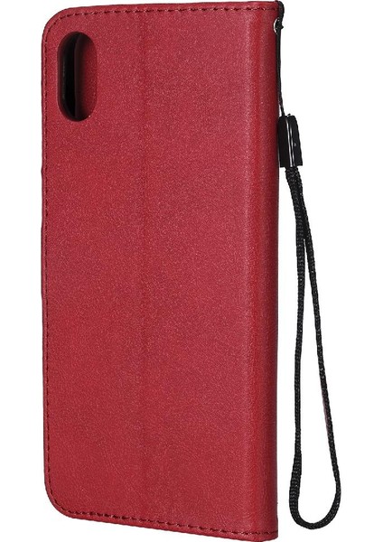 Iphone Xs Max Iş Cüzdan Telefon Kılıfı Için Flip Case Yüksek Kalite Katı (Yurt Dışından) fırsatları