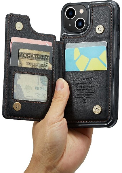 IPhone 13 Kart Tutucu Pu Deri Ince Darbeye Dayanıklı (Yurt Dışından) fırsatları