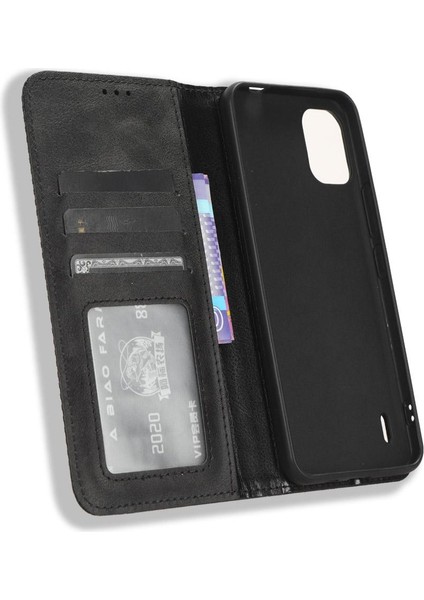 Nokia C12 Pu Deri Manyetik Kapatma Cüzdan Için Kılıf (Yurt Dışından) fırsatları