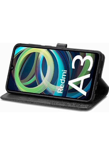 Xiaomi Redmi A3 Flip Kapak Darbeye Zarif Desen Basit (Yurt Dışından) modelleri