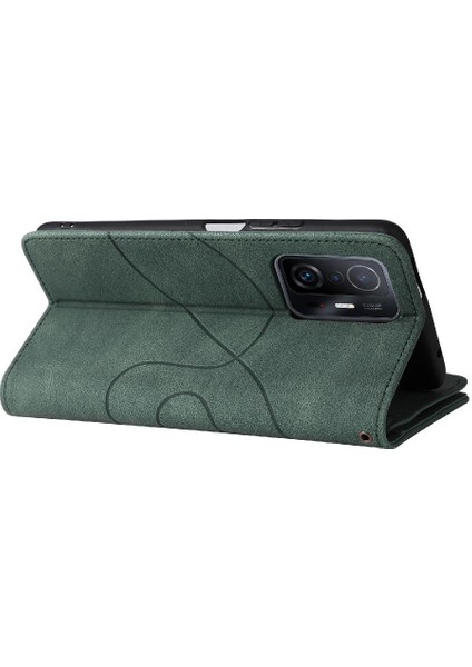 Xiaomi 11T/11T Pro Dokuz Kart Yuvaları Fermuar Cüzdan Tarzı Kickstand (Yurt Dışından)
