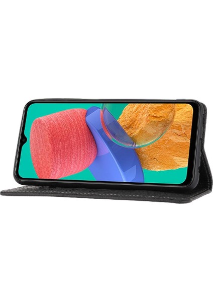 Samsung Galaxy M33 5g Flip Folio Kitap El Cüzdan Kredi Kartı Pu (Yurt Dışından)