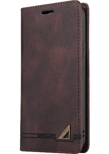 Oppo Oppo 5g Premium Deri Iki Kart Yuvaları Kickstand Premium Için Kılıf (Yurt Dışından)
