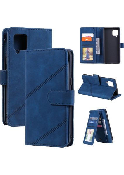 Samsung Galaxy Case 5g Pu Deri Kart Tutucu Kickstand Cüzdan (Yurt Dışından)