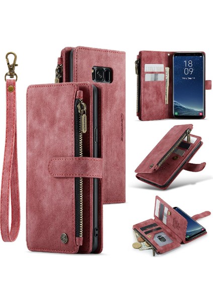Samsung Galaxy S8 Caseme Durumda Kart Kartı ile Kadın Erkek Için Cüzdan Kılıf (Yurt Dışından) indirimleri